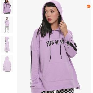 Hot Topic Sick Of You Hoodie